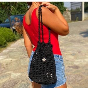 Handmade crochet bag